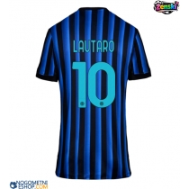 Ženski Nogometni dresi Inter Milan Lautaro Martinez #10 Domači 2025-26 Kratek Rokav